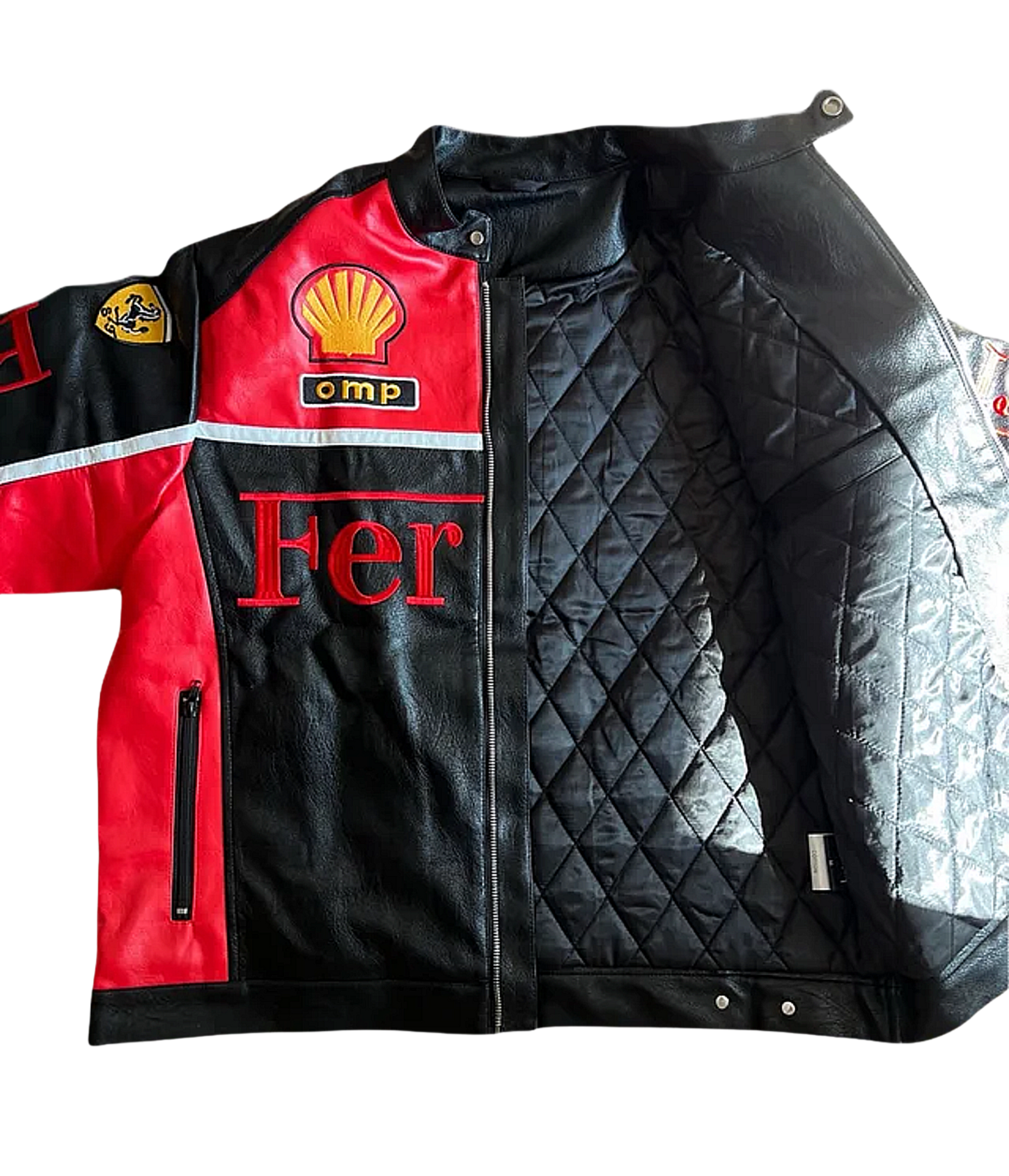Frrari Leather Jacket Mrlboro Edition