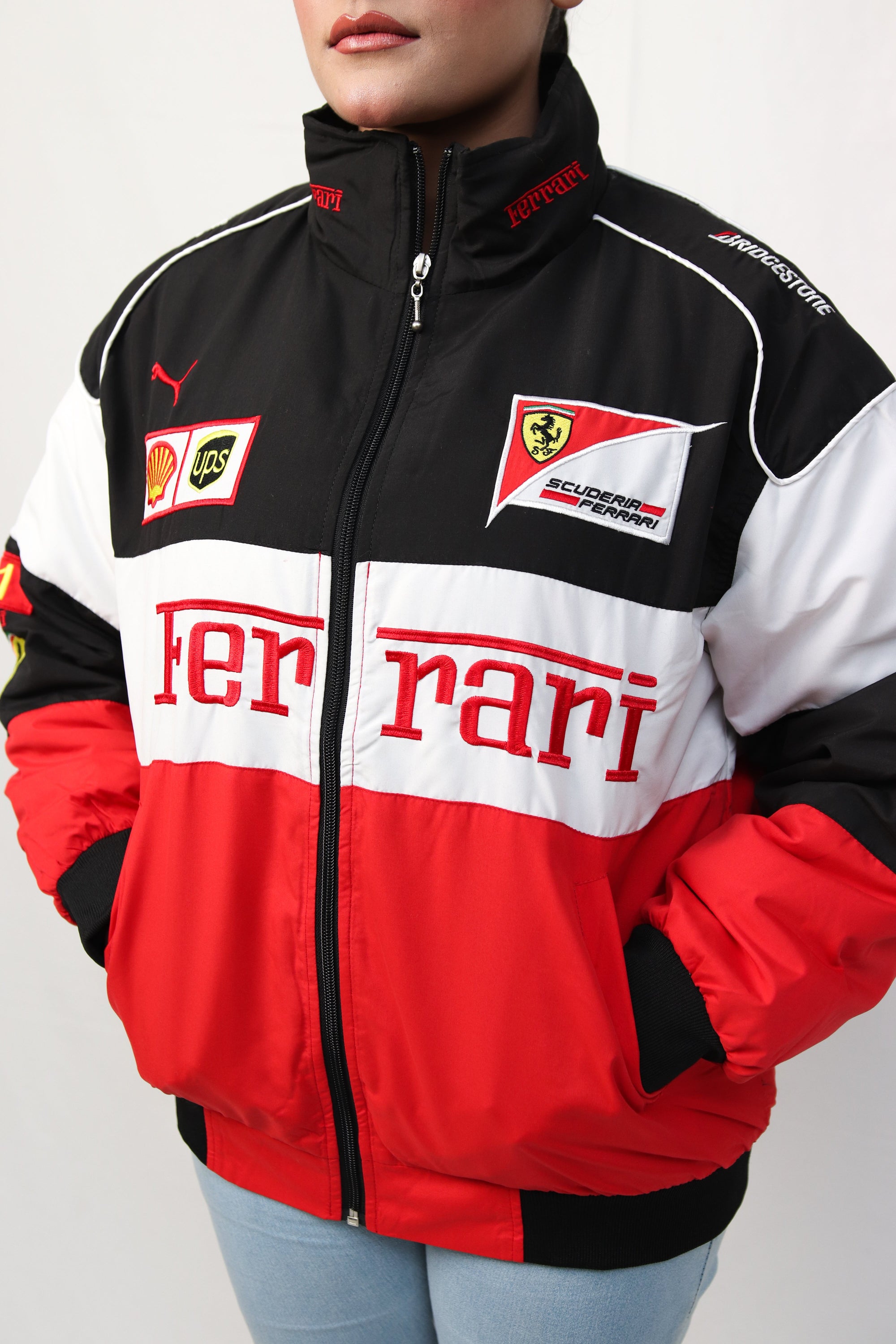 90'S VINTAGE SCUDERIA FRRARI JACKETS