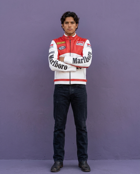 Mrlboro Racing Leather Jacket