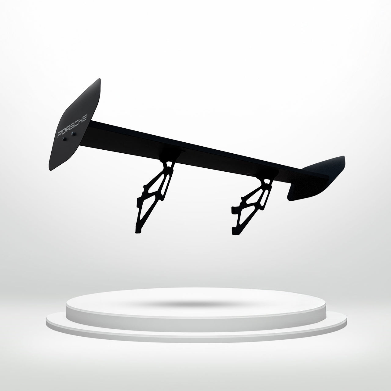 StealthLine Plain Solid Black Spoiler Shelf (Without Under Print)
