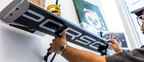 🔥 THE OG Black Spoiler Shelf - With txt