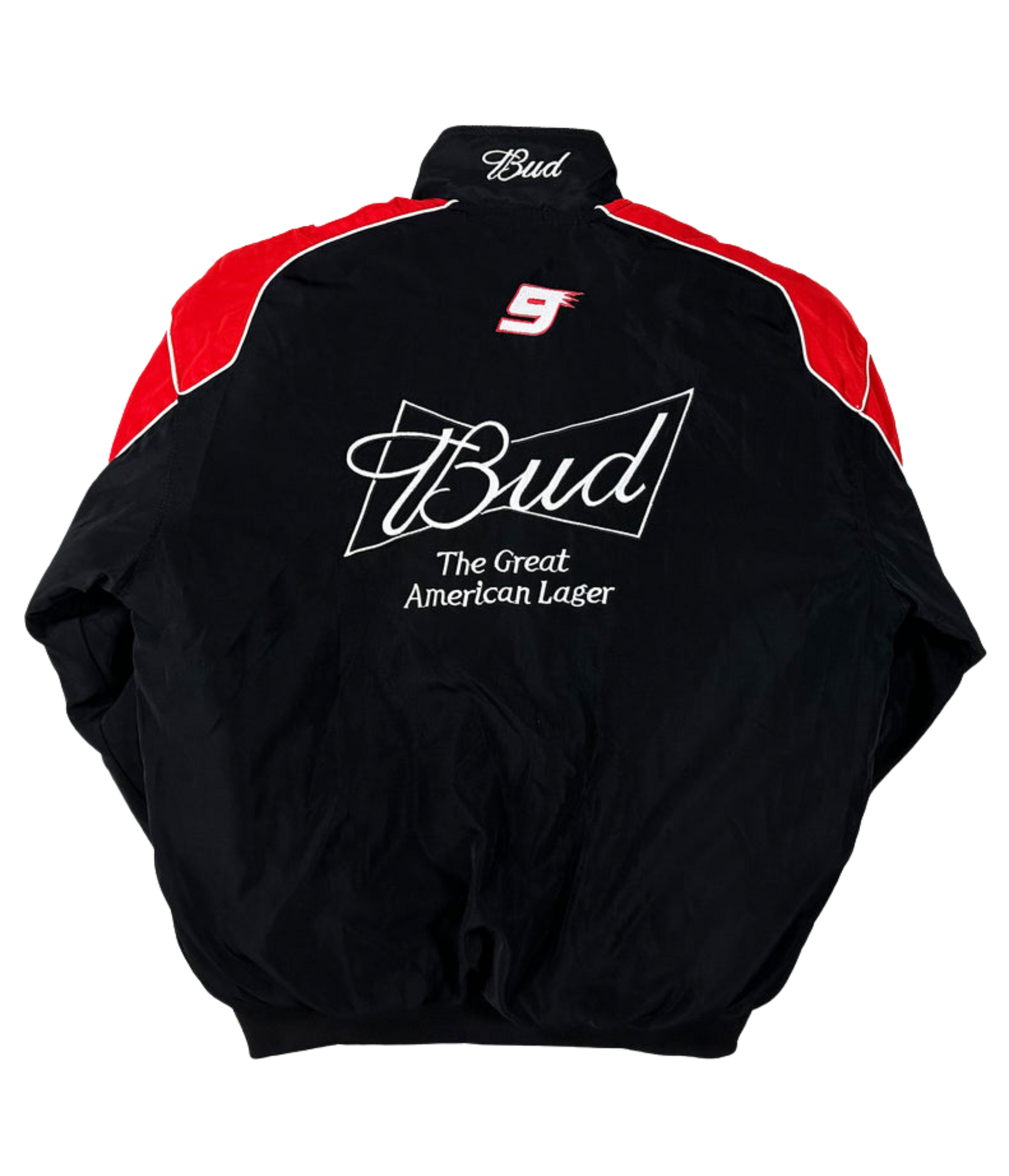 Bdwiser Black Vintage Racing Jacket