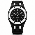 Rubber Strap & Case For AP x Swatch Royal Pop - Ocho Negro