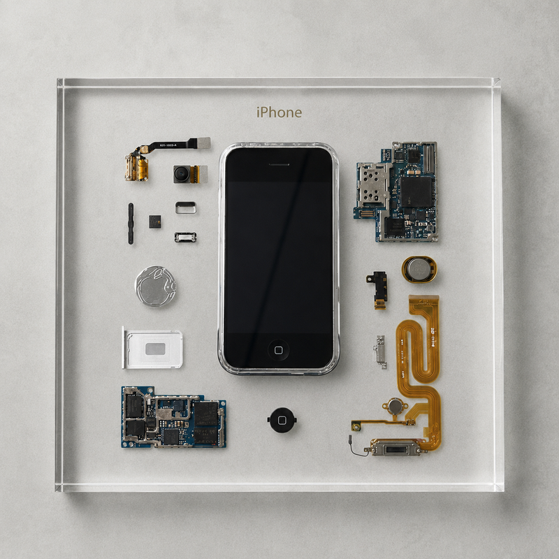 Deconstructed iPhone 1st Gen (Resin)