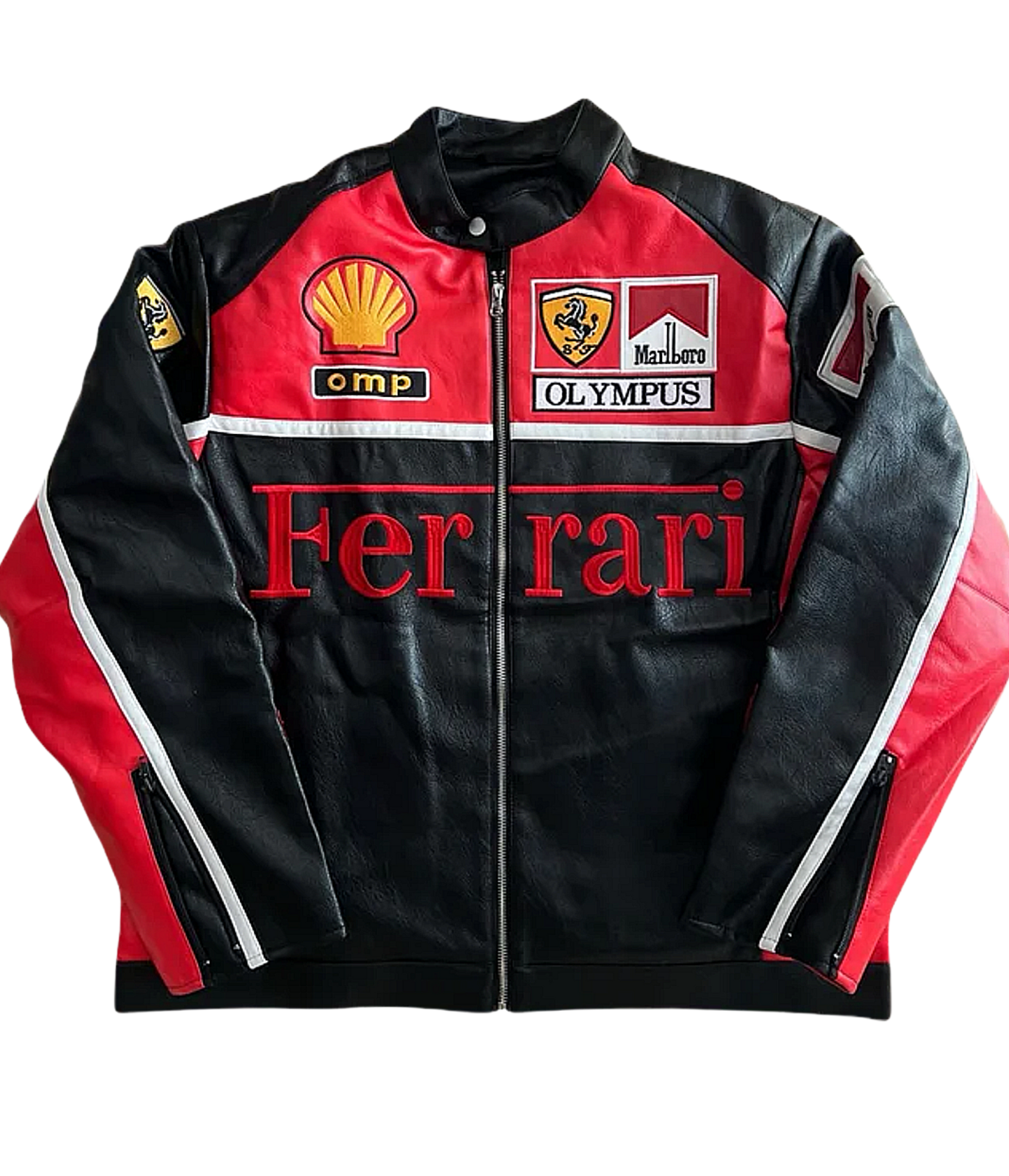 Frrari Leather Jacket Mrlboro Edition
