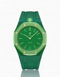 Rubber Strap & Case For AP x Swatch Royal Pop - Green Eight