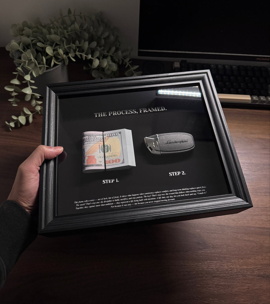 The Process, Framed - Lamborghini & USD Edition