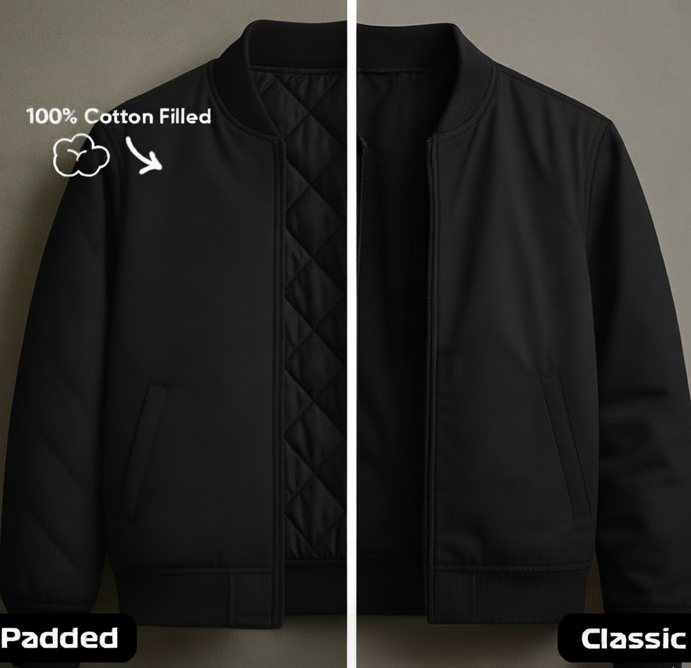 Bdwiser Black Vintage Racing Jacket