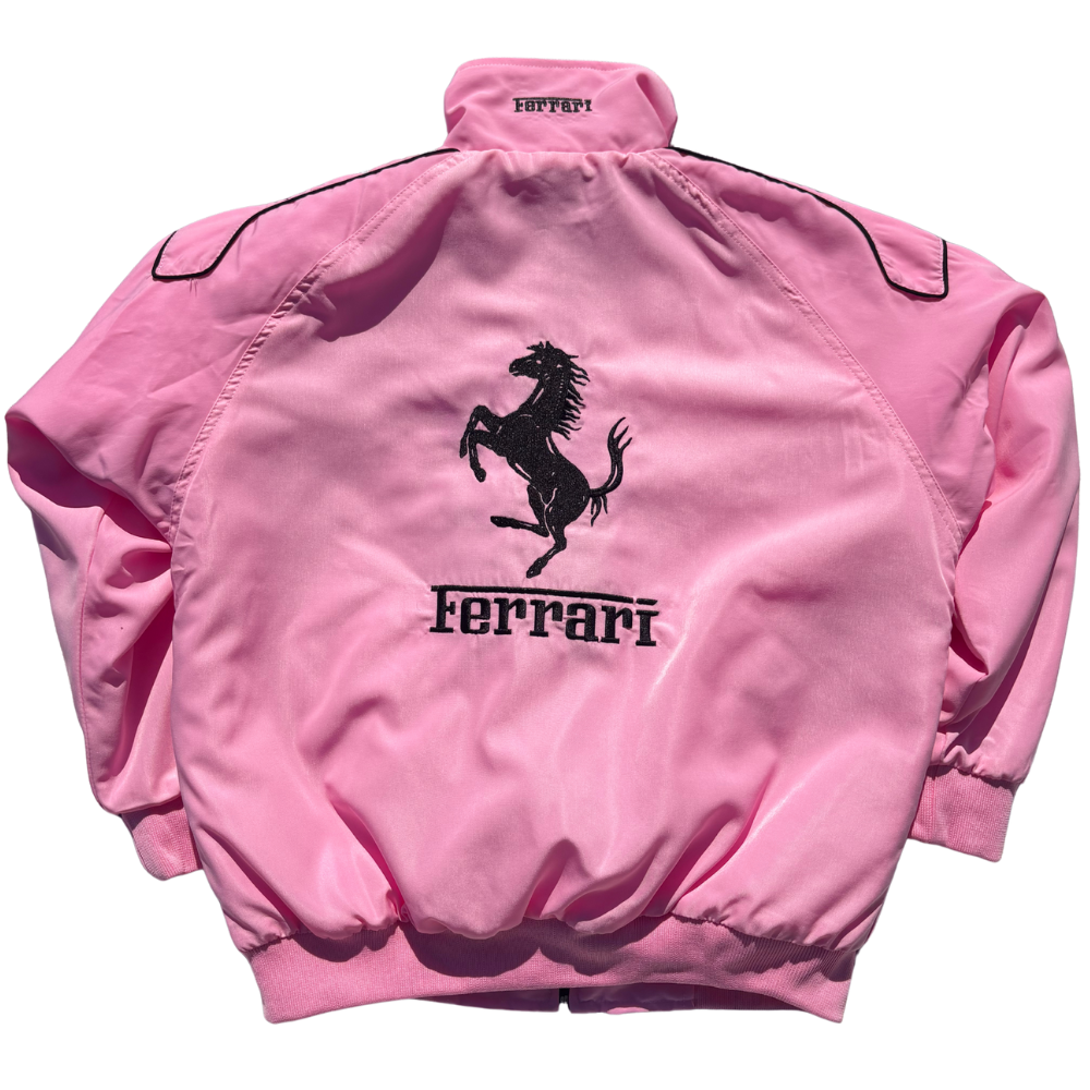 Vintage Pink Scuderia Frrari Jacket