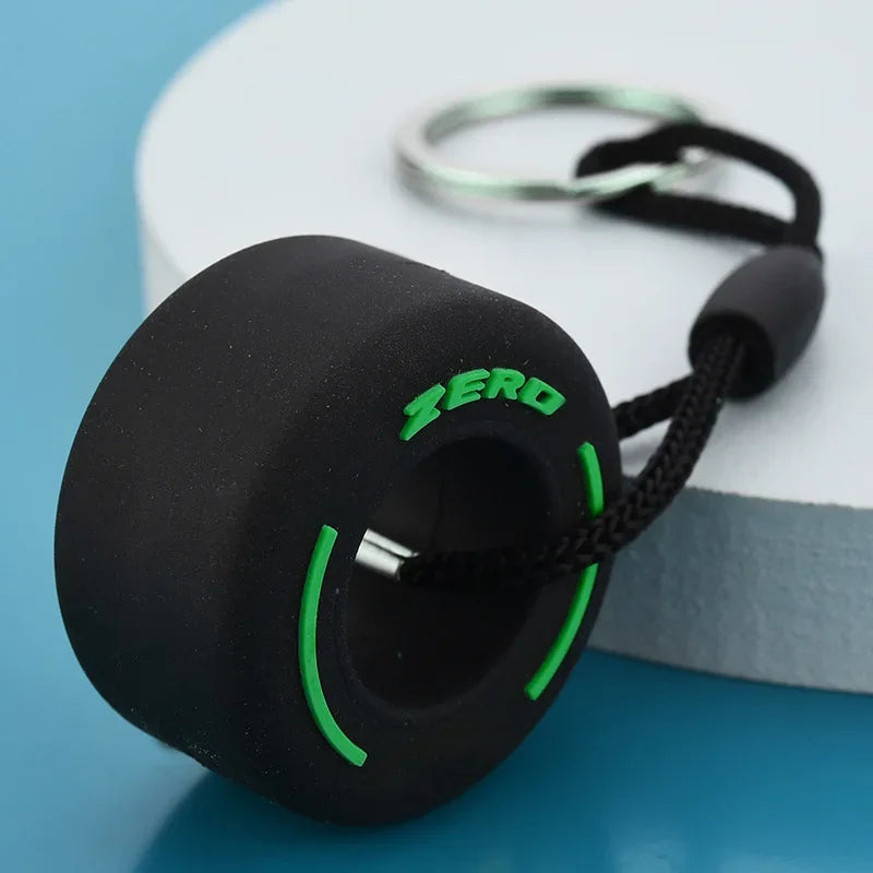 F1 Tyre Keychain