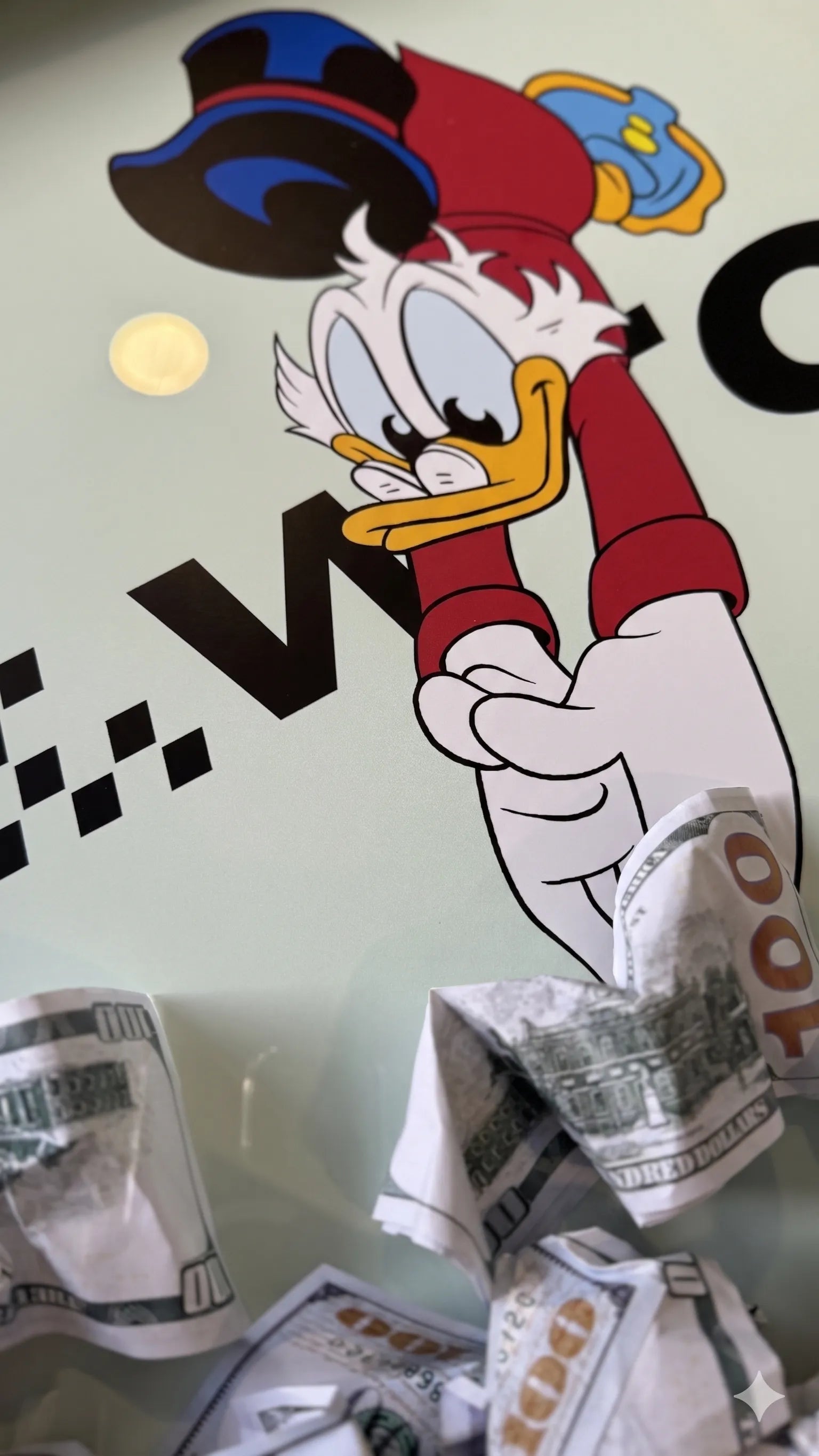 Scrooge McDuck - Money Pool Frame