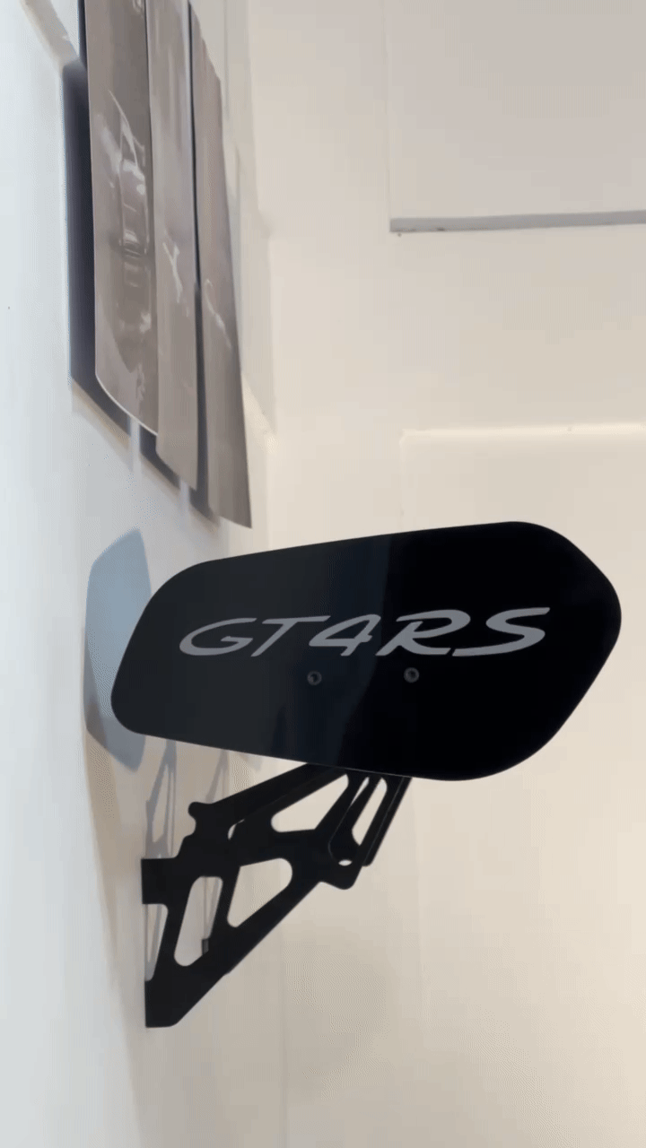 🔥 WTC 4GT-RS Spoiler Shelf — Blackout Edition