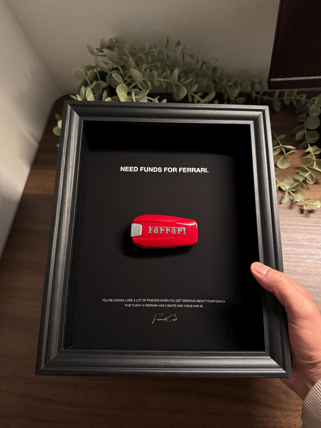 Need Funds for Ferrari