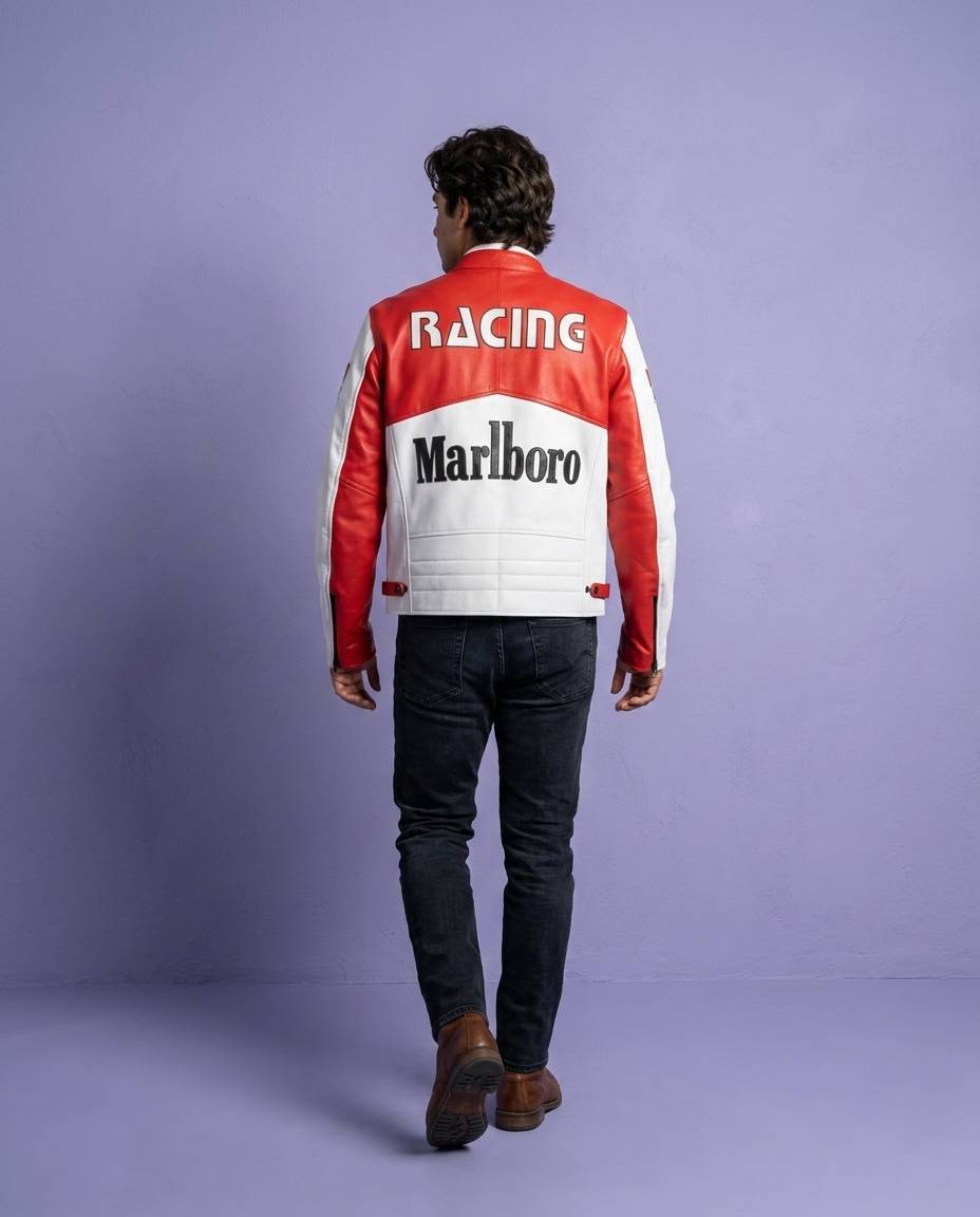 Mrlboro Racing Leather Jacket
