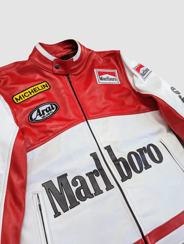 Mrlboro Racing Leather Jacket